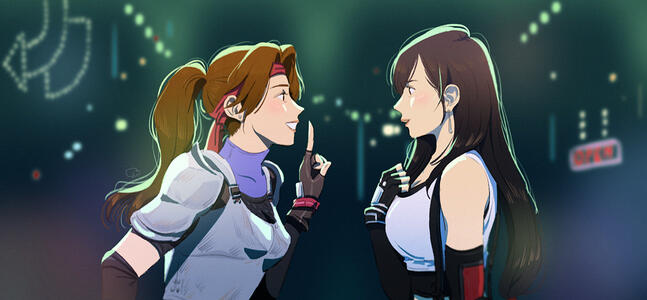“How about one date?” but it’s Jessie/Tifa. (2020)